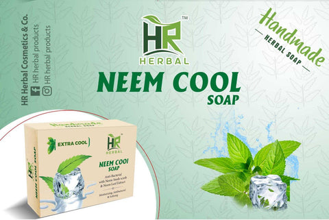 HR Herbal Handmade Soaps - Neem Cool, Whitening, Anti-Acne