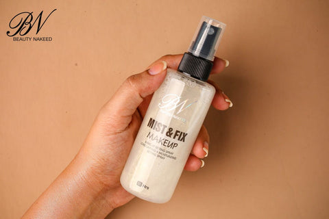 Beauty Nakeed Mist & Fix Makeup Setting Spray – 16H Long-Lasting Glow!