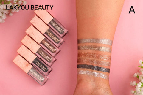 Lakeyou Liquid Eyeshadow Set – Ultra-Shimmer & Long-Lasting Glow!