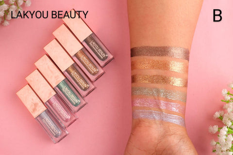 Lakeyou Liquid Eyeshadow Set – Ultra-Shimmer & Long-Lasting Glow!