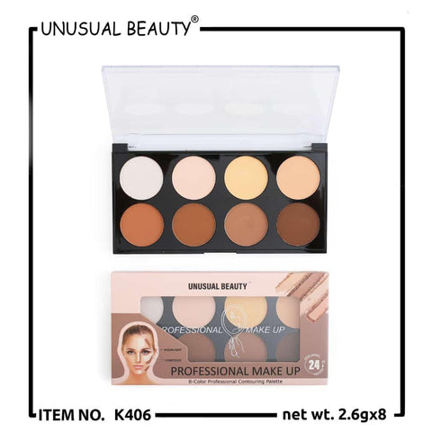 Unusual Beauty 8-Color Professional Contouring Palette