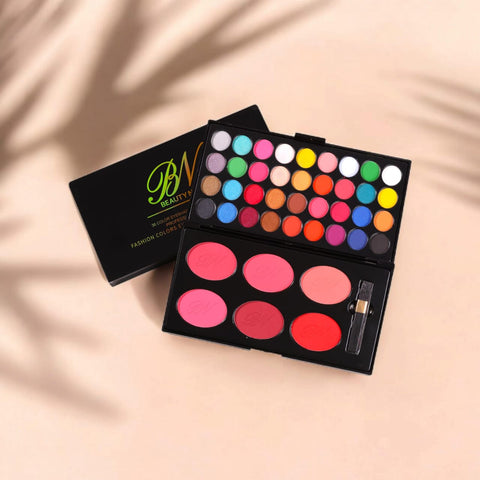 Beauty Nakeed Multi-Color Eyeshadow &  Blusher | Highly Pigmented & Long-Lasting