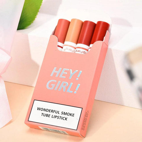 HEY GIRL! Wonderful Smoke Tube Lipstick | Matte & Moisturizing | Long-Lasting Colors