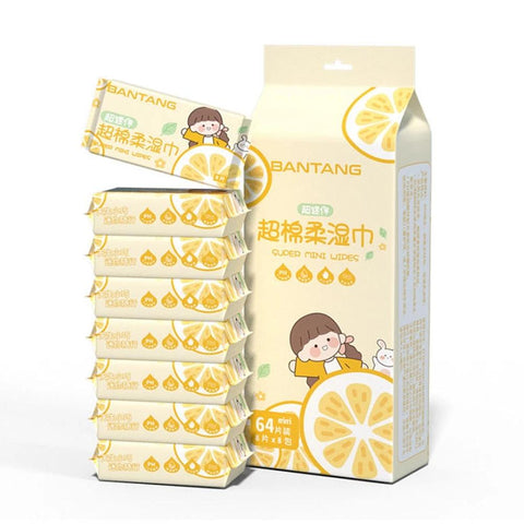 BANTANG Mini Portable Wipes | Travel-Friendly & Skin-Friendly