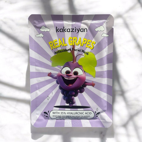 Kakaziyan Facial Mask - Sheet Masks (Pack of 6)